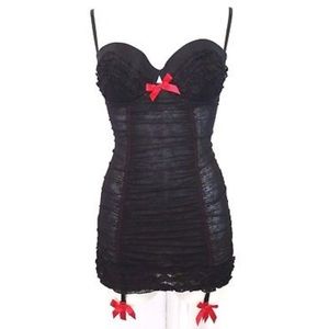 VS Black Floral Lace Corset 💄